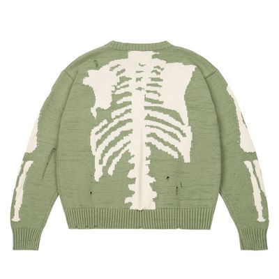 Night Life X-Ray Sweater Green