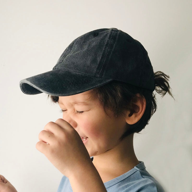 Denim Washed Baseball Cap