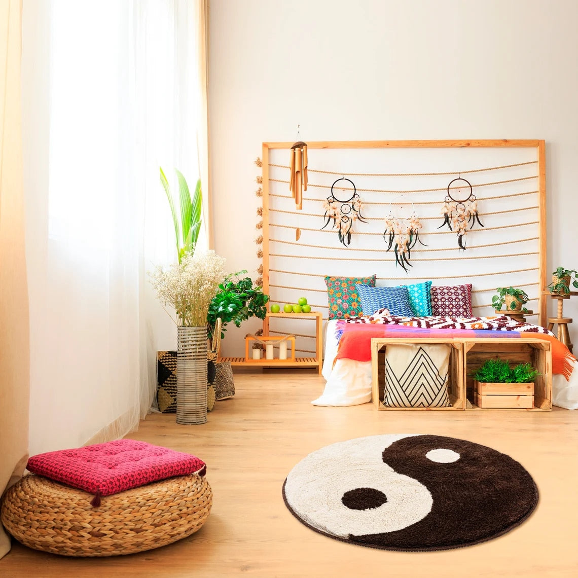 Yin and Yang Tufting Rug