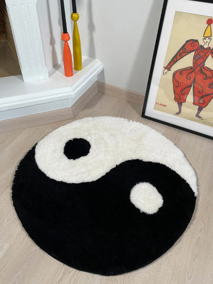 Yin and Yang Tufting Rug