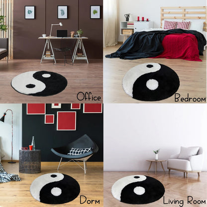 Yin and Yang Tufting Rug