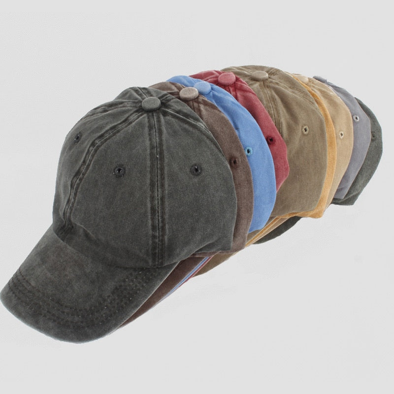 Denim Washed Baseball Cap