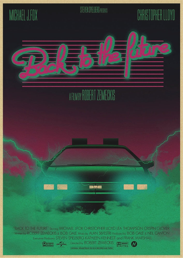 Back to The Future Poster Collection