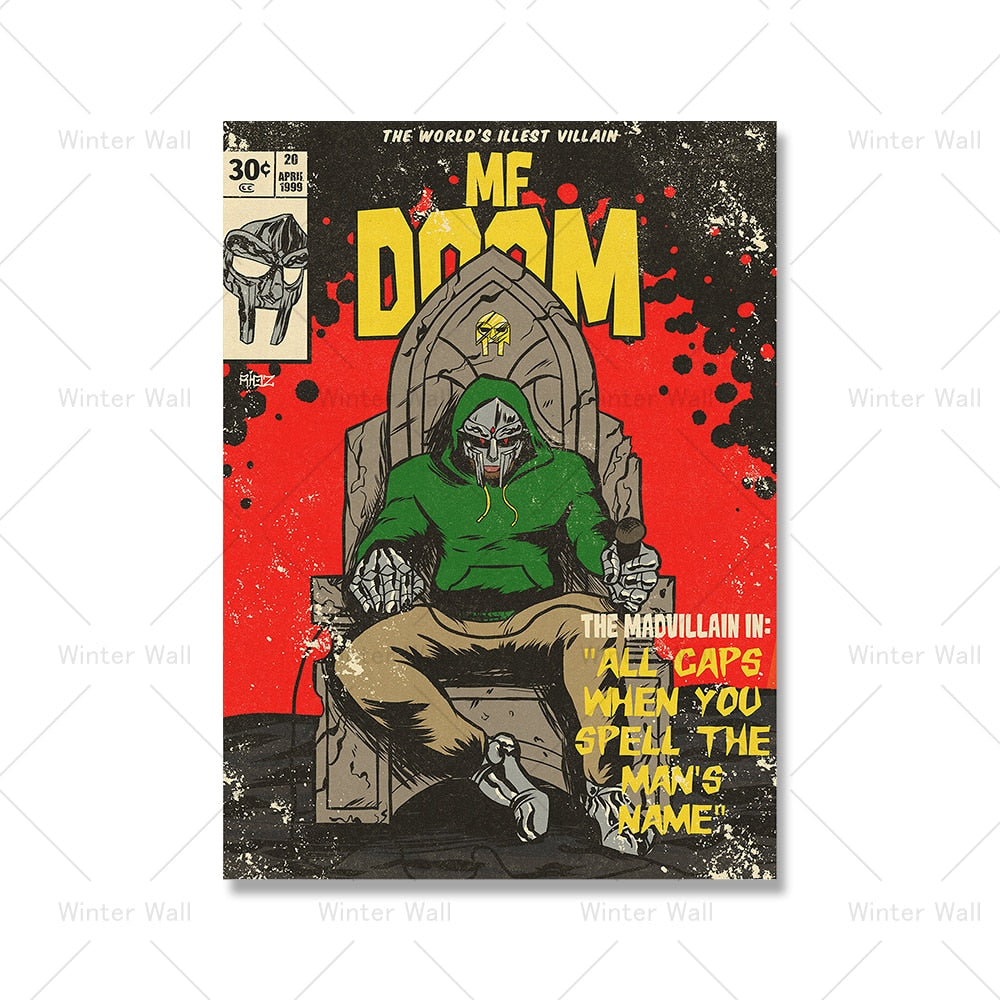 MF Doom Poster Collection