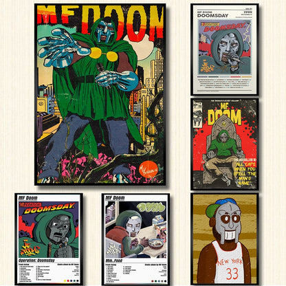 MF Doom Poster Collection