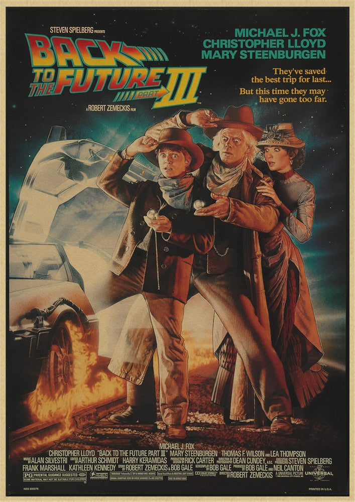 Back to The Future Poster Collection