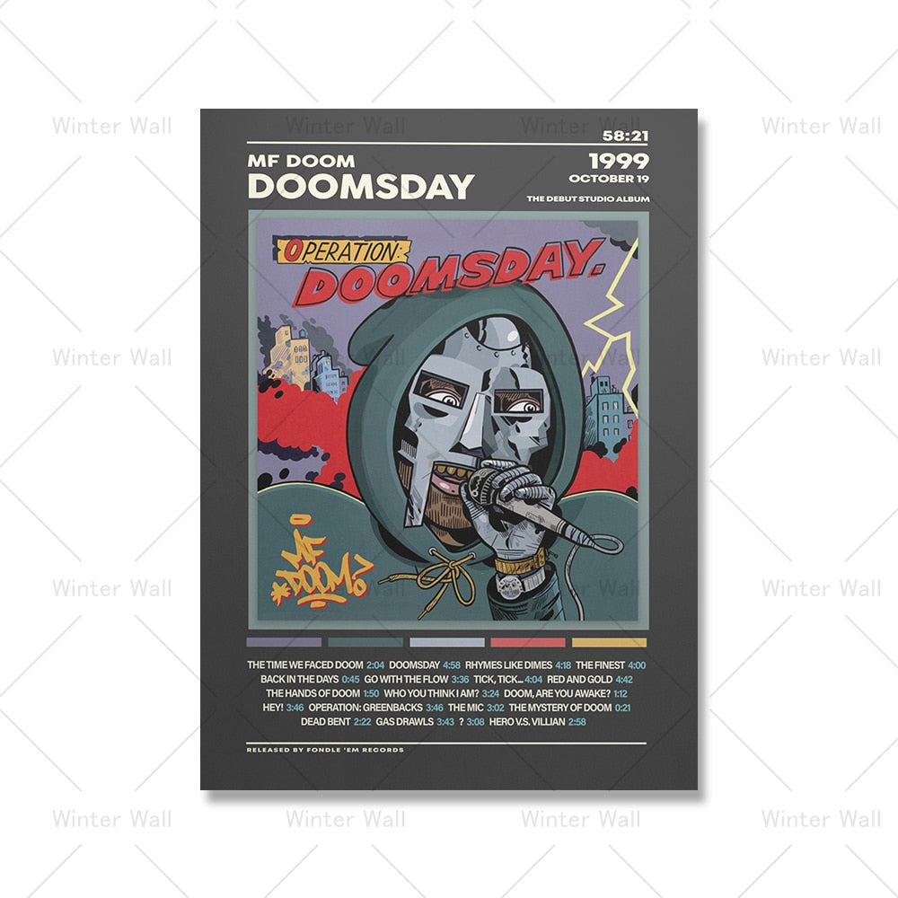 MF Doom Poster Collection