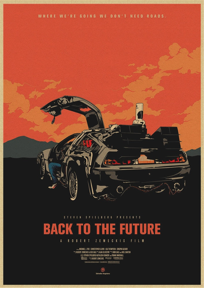 Back to The Future Poster Collection