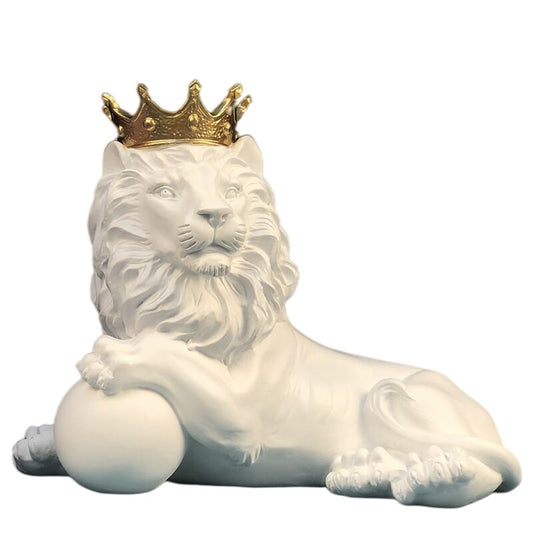 King Lion Statue