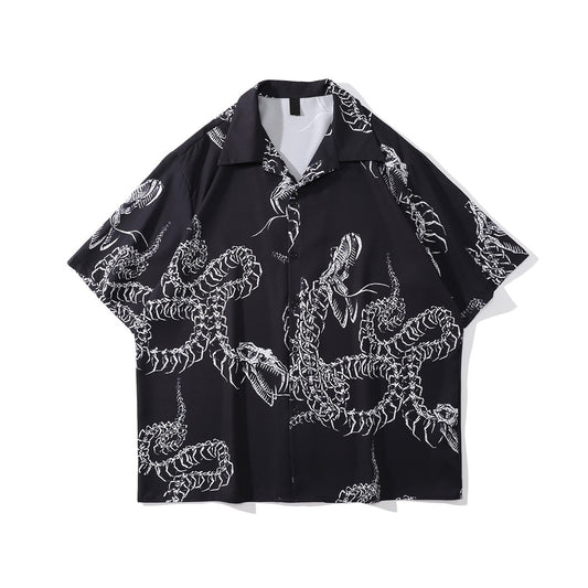 Dragon Skeleton Summer Shirt