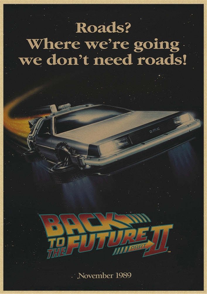 Back to The Future Poster Collection