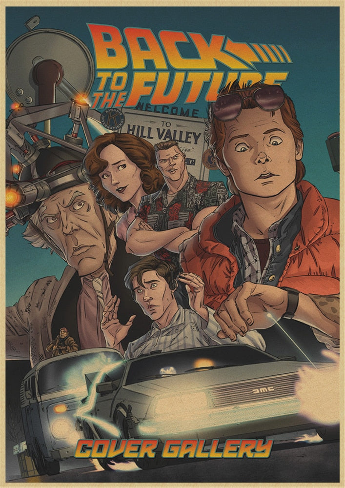 Back to The Future Poster Collection