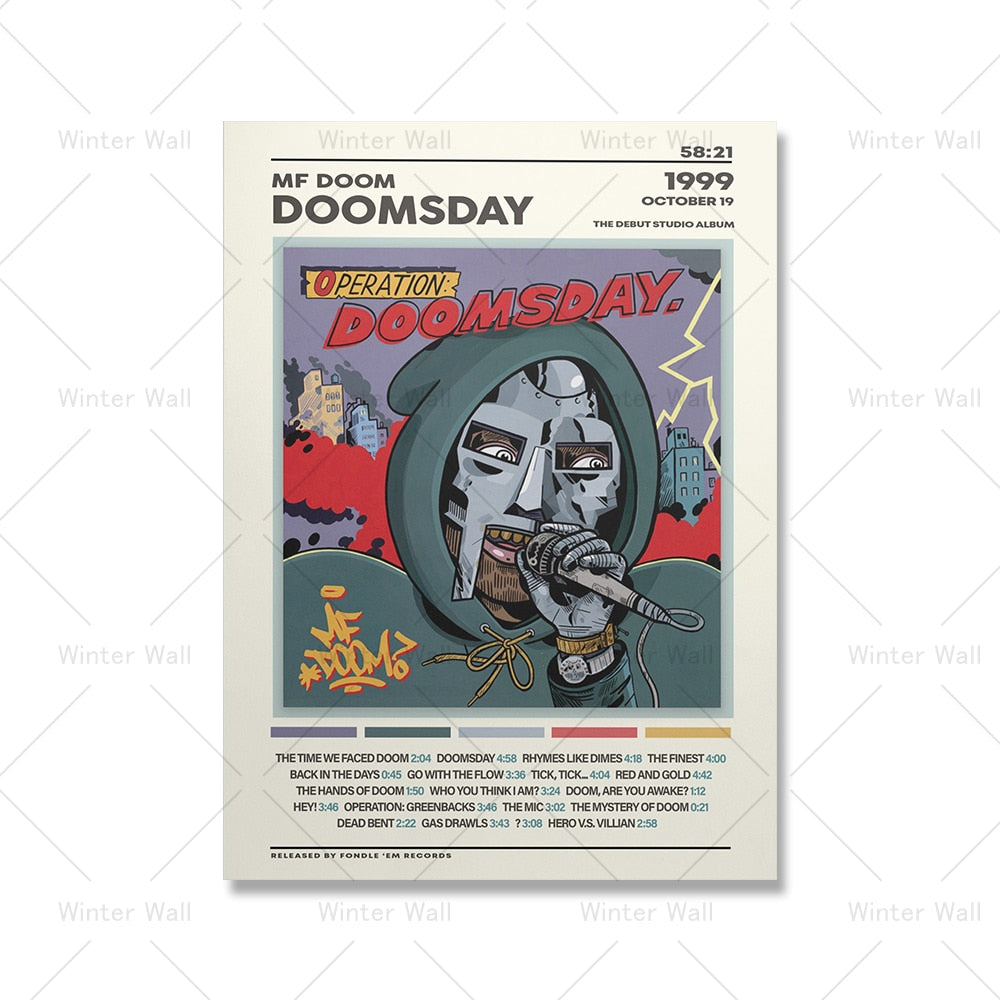 MF Doom Poster Collection