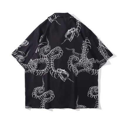 Dragon Skeleton Summer Shirt