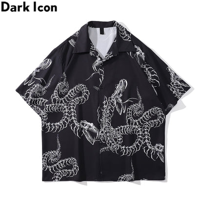 Dragon Skeleton Summer Shirt