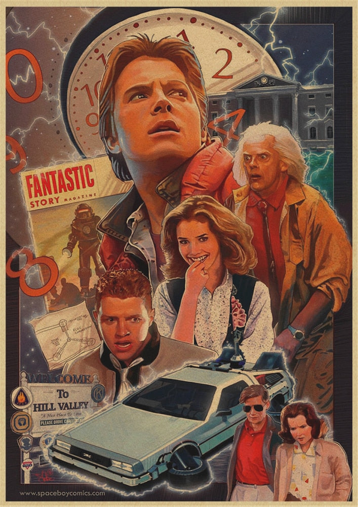 Back to The Future Poster Collection