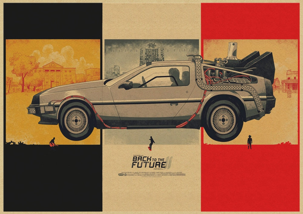 Back to The Future Poster Collection