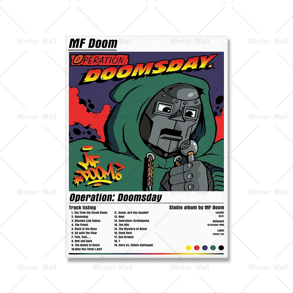 MF Doom Poster Collection