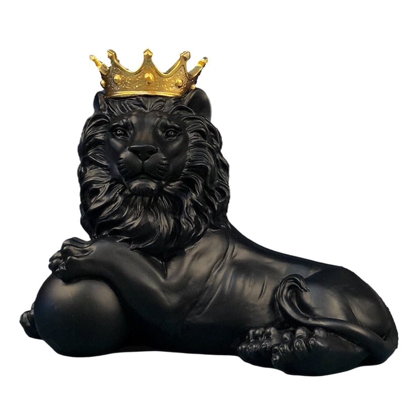 King Lion Statue