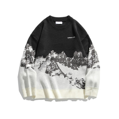 Mountain View Knitted Sweater