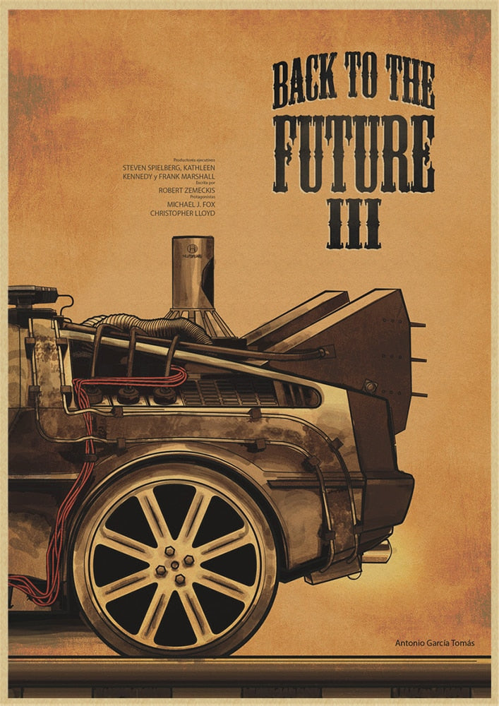 Back to The Future Poster Collection