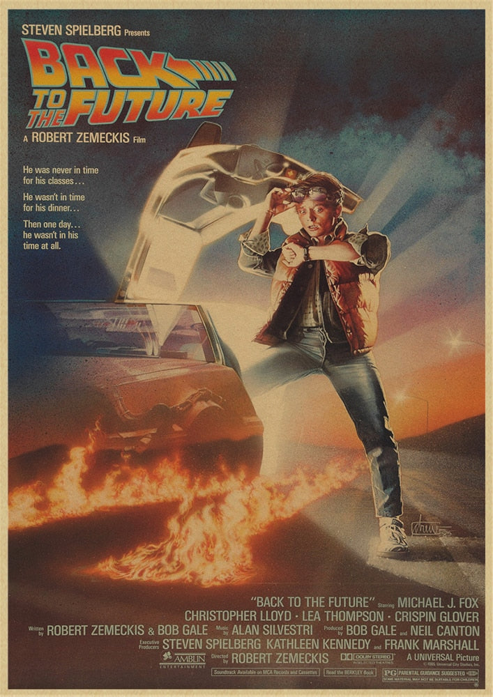 Back to The Future Poster Collection