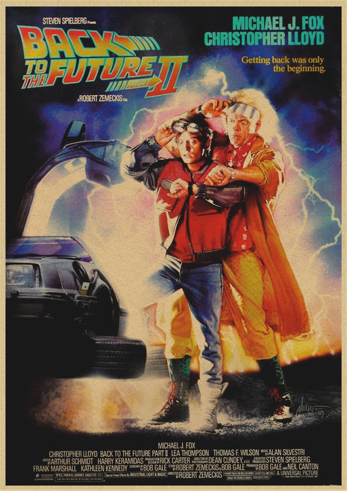 Back to The Future Poster Collection