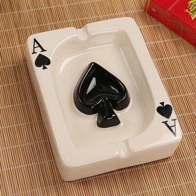 Poker Card Ashtray