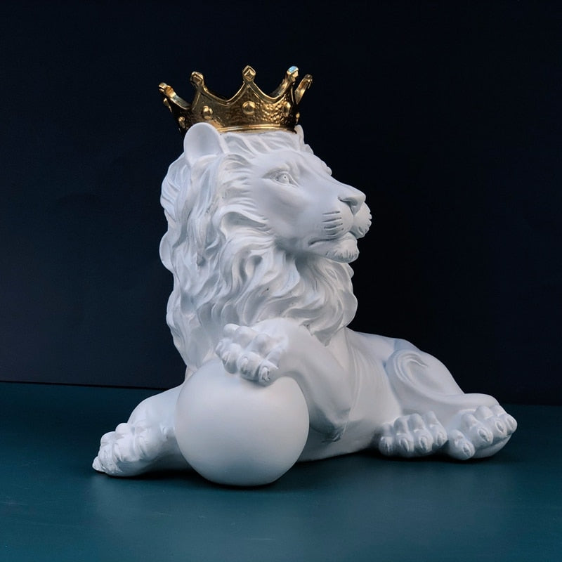 King Lion Statue