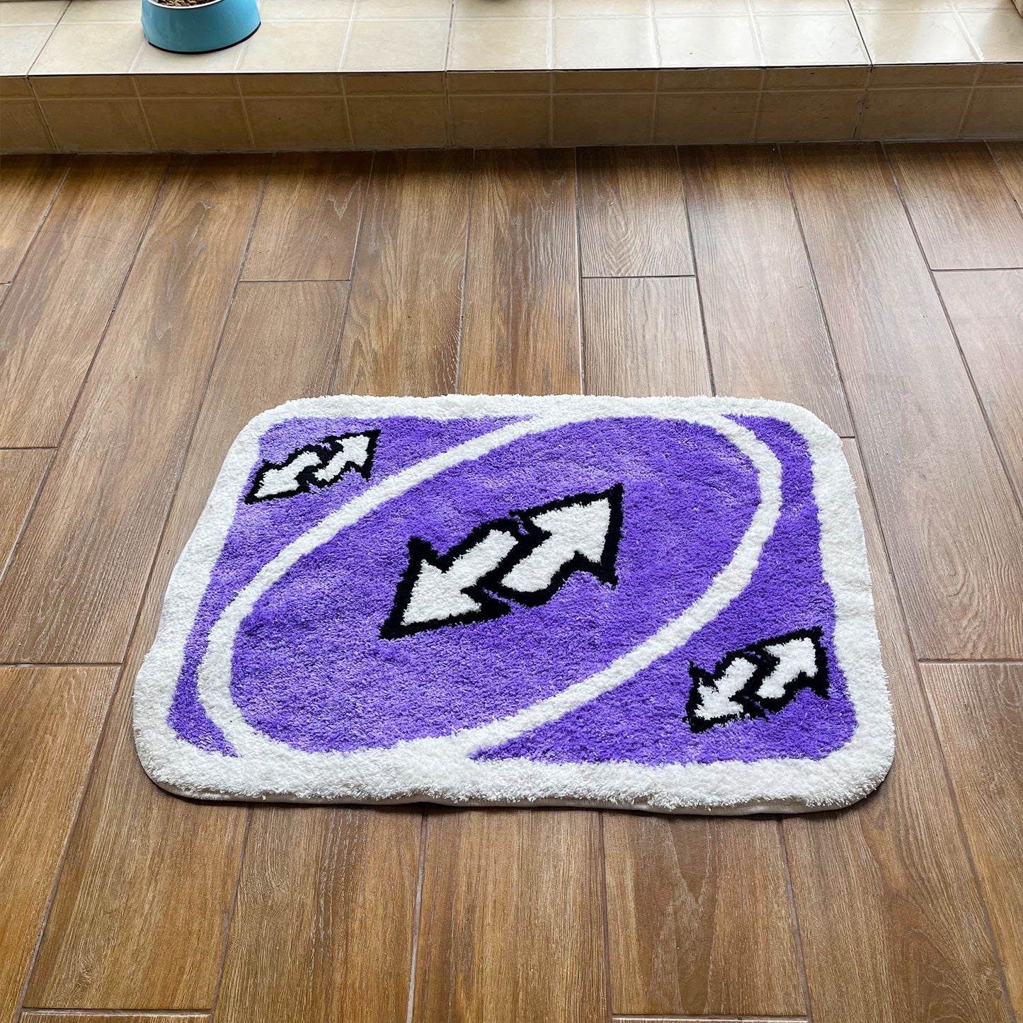 UNO Reverse Card Tufting Rug