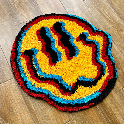 Trippy Smile Tufting Rug