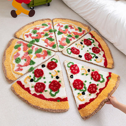 Pizza Slice Tufting Rug