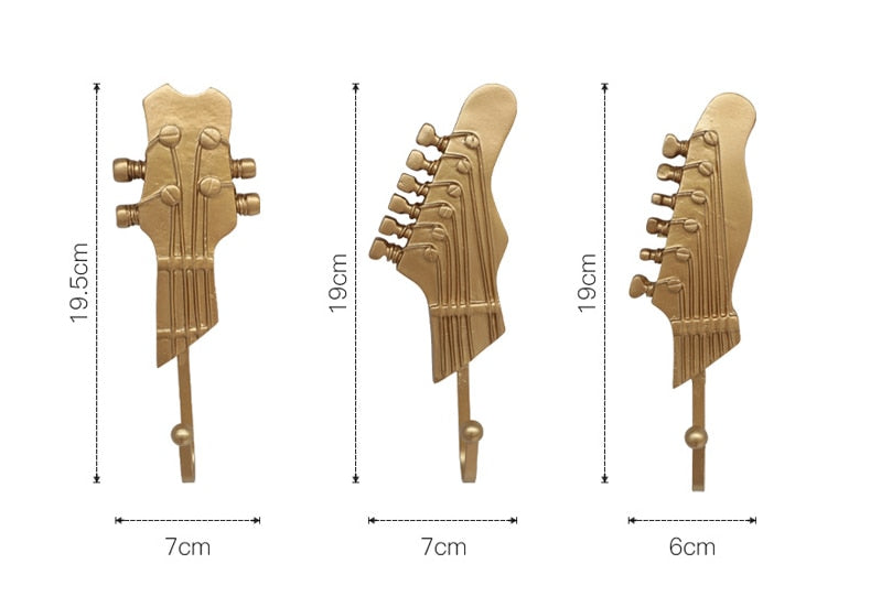 Guitar Head Hooks